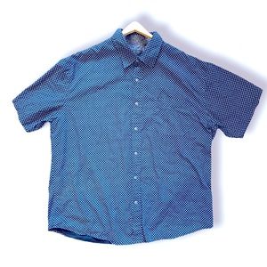 Blue Casual Button Down Shirt - Steve’s Jeans